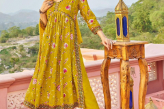 Blue Hills Bollywood Tikka Rayon Alia Style Kurti With Bottom & Dupatta Collection Design 1001 to 1008 Series (5)