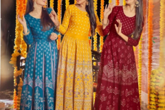 Blue Hills Diwali Night Rayon Anarkali Kurti Design 101 to 108 Series (1)