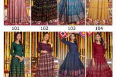 Blue Hills Diwali Night Rayon Anarkali Kurti Design 101 to 108 Series (4)