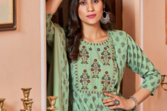 Blue Hills Glamour Vol 20Nx Rayon Aanarkali Kurti With Dupatta Set Design 20000 Series (4)