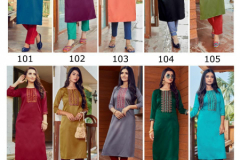 Blue Hills Solid Vol 10 Jam Satin Kurti With Bottom Design 101 to 110 Series (13)