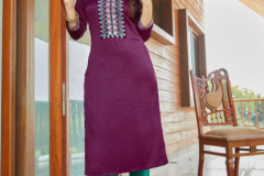 Blue Hills Solid Vol 10 Jam Satin Kurti With Bottom Design 101 to 110 Series (7)