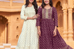 Blue Hills Wave Vol 1 Rayon Pints Aanarkali Kurti Collection Design 1001 to 1008 Series (1)