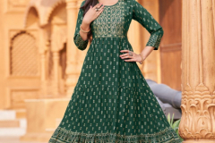 Blue Hills Wave Vol 1 Rayon Pints Aanarkali Kurti Collection Design 1001 to 1008 Series (11)