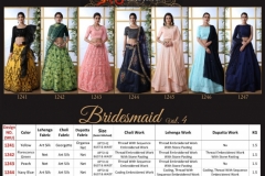Bridesmaid Vol 4 Shubhkala 1241 to 1247 Series 12