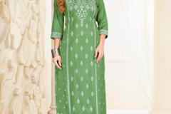 Channel 9 Rayon Printed Kurti With Bottom Collection Design 057SC to 060SC Series (5)