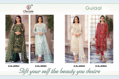 Charizma Designer Gulaal Pakisthani Suits Design 89001 to 89004