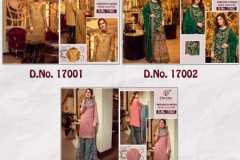 Charizma Designer Mariyaam N Maria Bridal Collection 17001 to 17003 Series (5