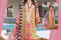 Charizma Embroidered Lawn Suit With Pure Mal Cotton Dupatta Collection Design 1111 to 1114 Series (7)