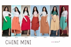 Chini Mini Skirt Rani Trendz 1001 to 1007 Series 3