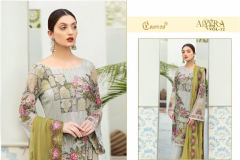 Cosmos Aayra Vol 12 Pakisthani Georgette Suits Design 1281 to 1284 6