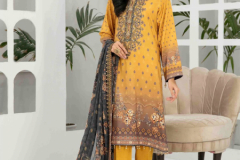 Cosmos Fashion Saadia Noor Vol 01 Pure Lawn Pakistani Suits Collection Design 1001 to 1008 Series (2)