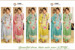 CYRA Fashion Alizah Colour Edition Collection Design 50004-01 to 50004-04 2