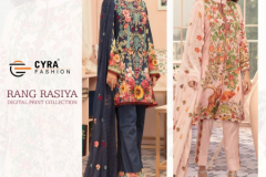 Cyra Fashion Rang Rasiya Digital Print Collection Design 80001 to 80002 2