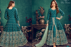 Dani Creation Aanaya Vol 128 Art Silk Salwar Suit Design 2801 to 2804 Series (2)