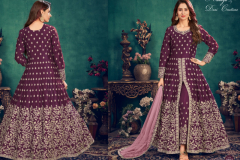 Dani Creation Aanaya Vol 128 Art Silk Salwar Suit Design 2801 to 2804 Series (3)