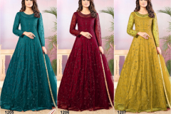 Vintage Collection Dani Creations Aanaya Vol 120 Net Salwar Suit Design 1205 to 1207 Series (4)