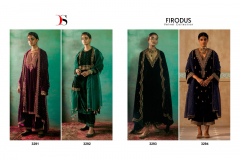 Deepsy Firodus Velvet Collection Pakistani Salwar Suit Design 3291 to 3294 Series (1)