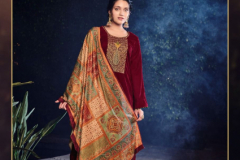 Deepsy Suit Gulnar Velvet Salwar Suit Design 12801 to 12805 Series (2)