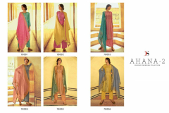 Deepsy Suits Ahana Vol 02 Premium Pasmina Collection Design 78001 to 78006