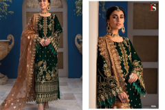 Deepsy Suits Baroque Velvet Vol 2 Velvet Paskistani Suits Collection Design 1841 to 1846 Series (6)