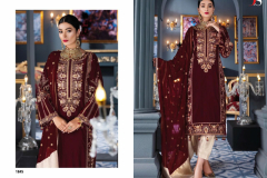 Deepsy Suits Baroque Velvet Vol 2 Velvet Paskistani Suits Collection Design 1841 to 1846 Series (8)
