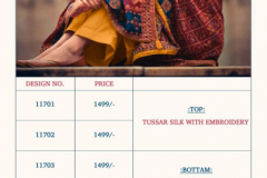 Deepsy Suits Basera Tussar Silk Salwar Suit Design 11701 to 11706 Series (10)