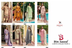 Deepsy Suits Bin Saeed Lawn 2 Pure Cotton Pakistani Suits Collection Design 20001 to 20008 Series (2)