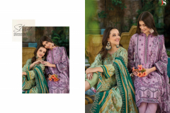 Deepsy Suits Bin Saeed Lawn Collection 4 Pure Cotton Salwar Suits Collection Design 4001 to 4008 Series (12)