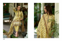 Deepsy Suits Bin Saeed Lawn Collection 4 Pure Cotton Salwar Suits Collection Design 4001 to 4008 Series (17)