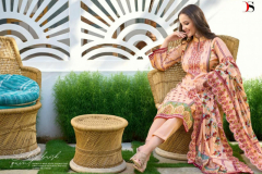 Deepsy Suits Bin Saeed Lawn Collection 4 Pure Cotton Salwar Suits Collection Design 4001 to 4008 Series (3)