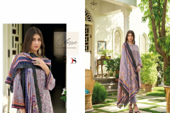 Deepsy Suits Bin Saeed Lawn Collection 4 Pure Cotton Salwar Suits Collection Design 4001 to 4008 Series (8)