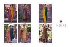 Deepsy Suits By Mirai Mulberry Silk With Embroidery Design 89001 to 89006 14