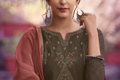 Deepsy Suits By Mirai Mulberry Silk With Embroidery Design 89001 to 89006 2