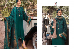 Deepsy Suits Maria.B Embroiderd Lawn 23 Cotton Pakistani Suits Collection Design 2051 to 2054 Series (4)