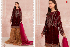 Deepsy Suits Maria B Velvet Salwar Suit Design 1251 to 1256 Design (8)