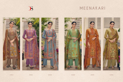 Deepsy Suits Meenakari Pashmina Suits Design 1001-1006 Series 11