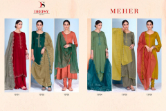 Deepsy Suits Meher Silk With Embroidery Work Salwar Suits Collection Design 13701 to 13706 Series (6)