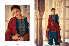 Deepsy Suits Monalisa Vol 4 Nahya Silk With Banaras Wave Jacquard Dupatta 1