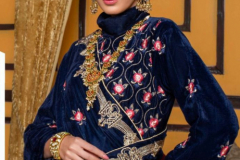 Deepsy Suits Pure Velvet Salwar Suit Design 1211 to 1215 Series (1)
