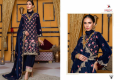 Deepsy Suits Pure Velvet Salwar Suit Design 1211 to 1215 Series (3)
