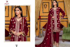 Deepsy Suits Pure Velvet Salwar Suit Design 1211 to 1215 Series (4)