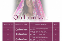 Deepsy Suits Qalamkar Cotton Suits 501 to 505 Series 7