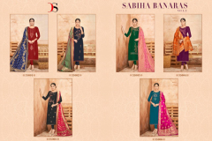 Deepsy Suits Sabiha Banaras Vol 02 Viscose Opada Silk Design 35001 to 35006