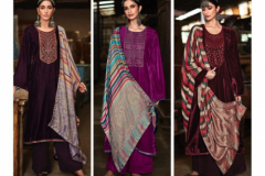 Deepsy Suits Sahjadi Pure Velvet Pakistani Salwar Suit Design 11401 to 11406 Series (5)