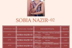 Sobia Nazir Vol 2 Deepsy Suit 671 to 676 Series 8