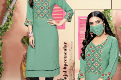 Diksha Creation Livaa Vol 02 Kurtis With Mask Design 1001 to 1008 1