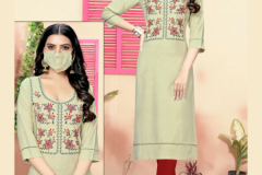 Diksha Creation Livaa Vol 02 Kurtis With Mask Design 1001 to 1008 6