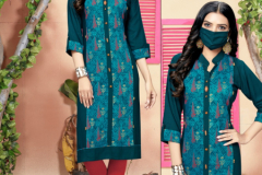 Diksha Creation Livaa Vol 02 Kurtis With Mask Design 1001 to 1008 8