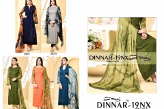Dinnar Vol-19 Nx By Your Choice Pure Chiffon Suits 3